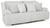 Ashley Top Tier Alloy 2-Piece Reclining Sectional Loveseat