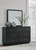 Ashley Rowanbeck Black Dresser and Mirror