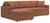 Ashley Modmax Granite 3-Piece Sectional with Chaise