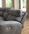 Ashley Next-Gen Durapella Sand 2-Piece Power Reclining Sectional Loveseat