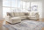 Ashley Edenfield Charcoal 3-Piece Sectional with Chaise