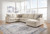 Ashley Edenfield Charcoal 3-Piece Sectional with Chaise