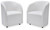Ashley Rowanbeck Gray Black Dining Chair (Set of 2)
