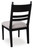 Ashley Chadworth Black Dining Chair (Set of 2) D824-05
