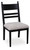 Ashley Chadworth Black Dining Chair (Set of 2) D824-07
