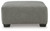 Ashley Newellen Greystone Oversized Accent Ottoman