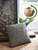 Ashley Edelmont Black Linen Pillow (Set of 4)