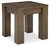 Ashley Rosswain Warm Brown End Table