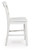Ashley Chadworth White Counter Height Barstool (Set of 2)