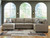 Ashley Newellen Greystone 3-Piece Sleeper Sectional with Chaise