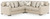 Benchcraft Laurelgrove Pebble 3-Piece Sectional