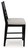 Ashley Chadworth Black Counter Height Barstool (Set of 2) D824-724