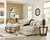 Benchcraft Laurelgrove Pebble 3-Piece Double Chaise Sectional