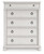 Ashley Chadworth Antique White Chest of Drawers
