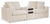 Ashley Modmax Ink 3-Piece Sectional 92121/46/64/65