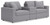 Ashley Modmax Ink 3-Piece Sectional 92121/46/64/65
