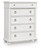 Ashley Chadworth Brown Chest of Drawers