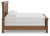 Ashley Chadworth Antique White California King Poster Bed