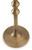 Ashley Larwick Antique Brass Finish Candle Holder (Set of 2)