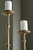 Ashley Larwick Antique Brass Finish Candle Holder (Set of 2)