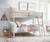 Ashley Robbinsdale Antique White Twin/Twin Bunk Bed with Ladder
