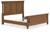 Ashley Chadworth Brown California King Poster Bed
