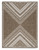Ashley Dunsler Brown Cream 8' x 10' Rug