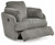 Ashley Tie-Breaker Ivory Swivel Glider Recliner
