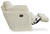 Ashley Tie-Breaker Ivory Swivel Glider Recliner