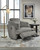Ashley Tie-Breaker Ivory Swivel Glider Recliner
