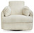 Ashley Tie-Breaker Ivory Swivel Glider Recliner