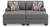 Benchcraft Newellen Hemp 2-Piece Super Chaise