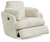 Ashley Tie-Breaker Fog Swivel Glider Recliner