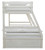 Ashley Robbinsdale Antique White Twin over Full Bunk Bed