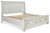 Ashley Robbinsdale Antique White Queen Sleigh Bed with Storage