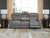 Ashley 5Z-Relaxation Onyx Power Reclining Sofa