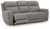 Ashley 5Z-Relaxation Onyx Power Reclining Sofa