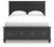 Ashley Lanolee Black Queen Panel Storage Bed