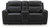 Ashley 5Z-Relaxation Onyx Power Reclining Loveseat with Console