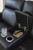 Ashley 5Z-Relaxation Onyx Power Reclining Loveseat with Console