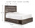 Ashley Drystan Multi Queen Panel Bed with 4 Storage Drawers