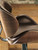 Ashley Bellatier Black Chrome Finish Adjustable Height Bar Stool (Set of 2)
