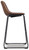 Ashley Centiar Brown Pub Height Bar Stool (Set of 2)