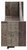 Ashley Neilsville Multi Gray Wall Mounted Coat Rack with Shelf