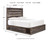 Ashley Drystan Multi Queen Panel Bed with 2 Storage Drawers B211/57/96/54S