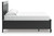 Ashley Lanolee Black King Panel Storage Bed