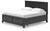 Ashley Lanolee Black King Panel Storage Bed