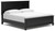 Ashley Lanolee Black King Panel Bed