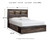 Ashley Drystan Multi Queen Bookcase Bed with 4 Storage Drawers