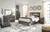 Ashley Drystan Multi Queen Bookcase Bed with 4 Storage Drawers